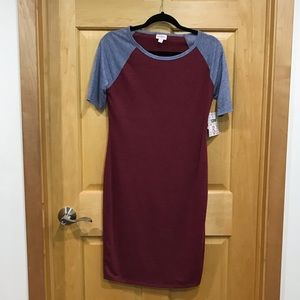 BOGO LuLaRoe baseball style julia dress NEW